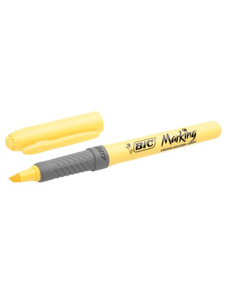 Set Bic Caja Metalica 4 Gelocity Quick Dry Colores Surtidos + 4 Fluorescentes Grip Colores Pastel Surtidos
