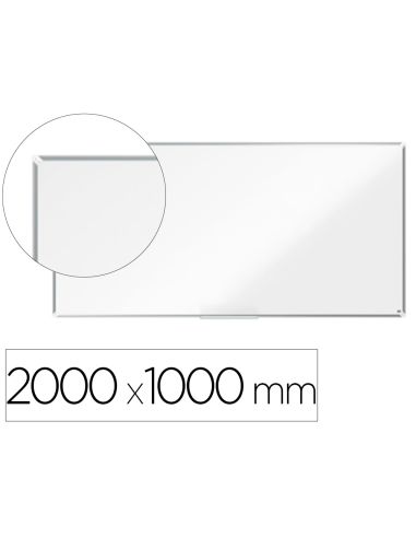 Pizarra Blanca Nobo Premium Plus Acero Lacado Magnetica 2000X1000 Mm