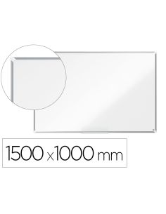Pizarra Blanca Nobo Premium Plus Acero Lacado Magnetica 1500X1000 Mm