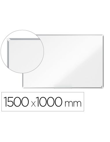 Pizarra Blanca Nobo Premium Plus Acero Lacado Magnetica 1500X1000 Mm