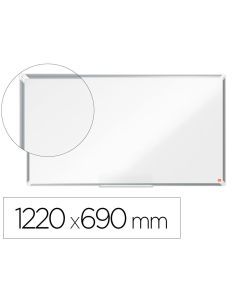 Pizarra Blanca Nobo Premium Plus Acero Lacado Formato Panoramico 55" Magnetica 1220X690 Mm