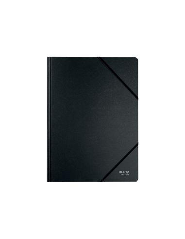 Carpeta Leitz Recycle Gomas Din A4 Carton Reciclabe 100% Negro