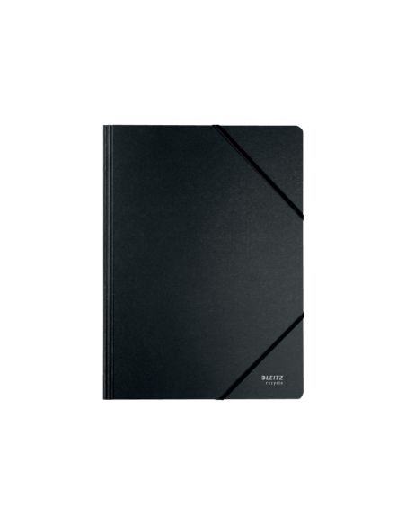 Carpeta Leitz Recycle Gomas Din A4 Carton Reciclabe 100% Negro