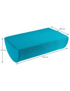 Reposapies De Escritorio Leitz Active Ergo Cosy Color Azul 2