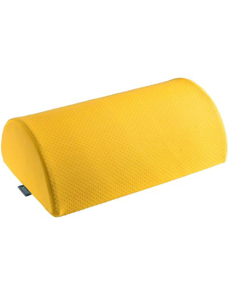 Reposapies De Escritorio Leitz Active Ergo Cosy Color Amarillo 260X140X405 Mm