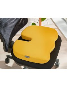 Cojin De Asiento Leitz Active Ergo Cosy Color Amarillo 355X75X455 Mm 2
