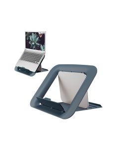Soporte Para Portatil Leitz Ergo Cosy Ajustable 4 Alturas Color Gris 310X50X247 Mm