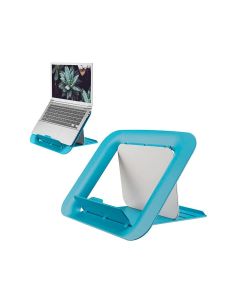 Soporte Para Portatil Leitz Ergo Cosy Ajustable 4 Alturas Color Azul 310X50X247 Mm
