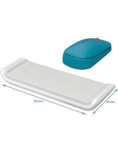 Reposamuñecas Leitz Ergo Cosy Para Raton Ajustable Color Gris 2
