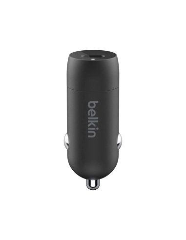 Cargador Para Coche Belkin Cca003Btbk Usb-C Pd 20W Boost Charge Color Negro