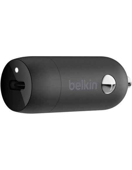 Cargador Para Coche Belkin Cca003Btbk Usb-C Pd 20W Boost Charge Color Negro