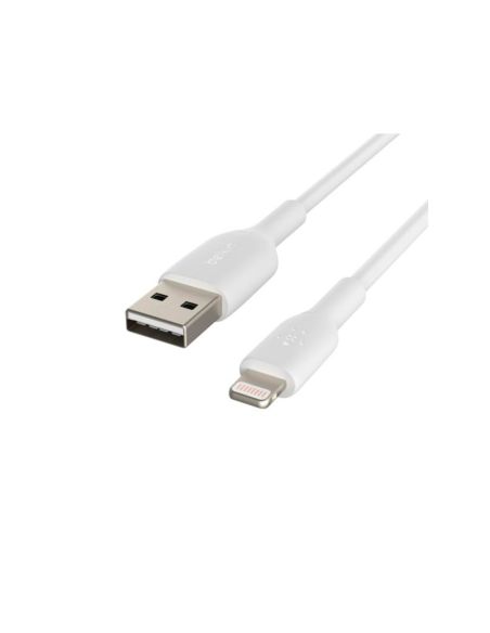 Cable Lightning Belkin Caa001Bt2Mwh A Usb-A Boost Charge Longitud 2 M Color Blanco
