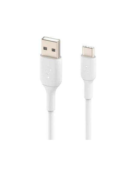 Cable Belkin Cab001Bt2Mwh Usb-C A Usb-A Boos Charge Longitud 2 M Color Blanco