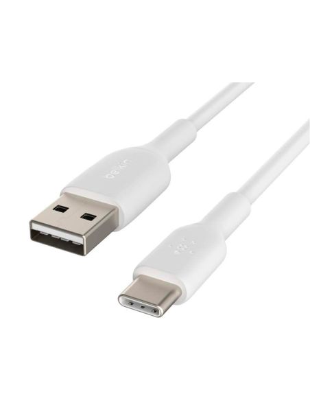 Cable Belkin Cab001Bt2Mwh Usb-C A Usb-A Boos Charge Longitud 2 M Color Blanco