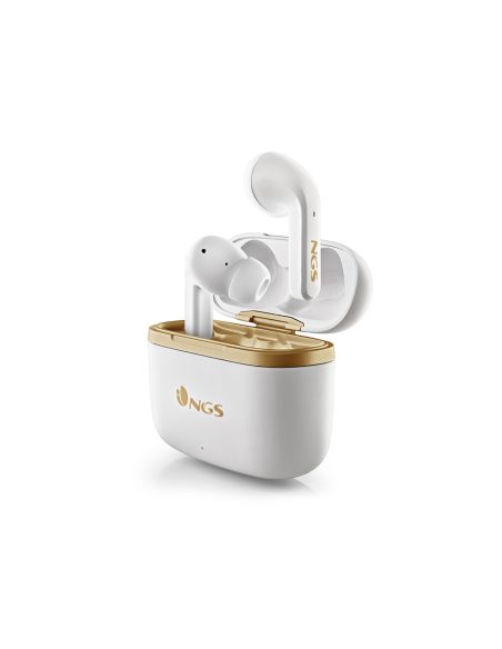 Auricular Ngs Artica Trophy Inalambrico Alcance 10 M Base De Carga Control Tactil Autonomia 20 Horas Usb-C