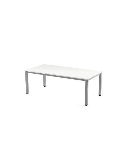 Mesa De Oficina Rocada Executive 2005Ad04 Gris/Blanco 200X100 Cm