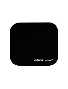 Alfombrilla Para Raton Fellowes Con Proteccion Microban Color Negro 226X192X3 Mm
