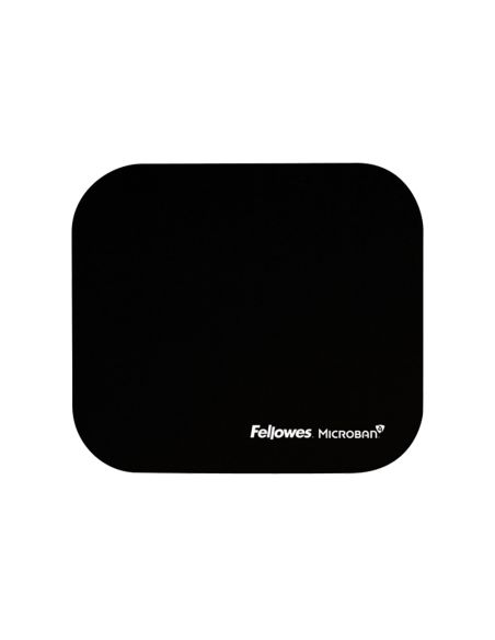 Alfombrilla Para Raton Fellowes Con Proteccion Microban Color Negro 226X192X3 Mm