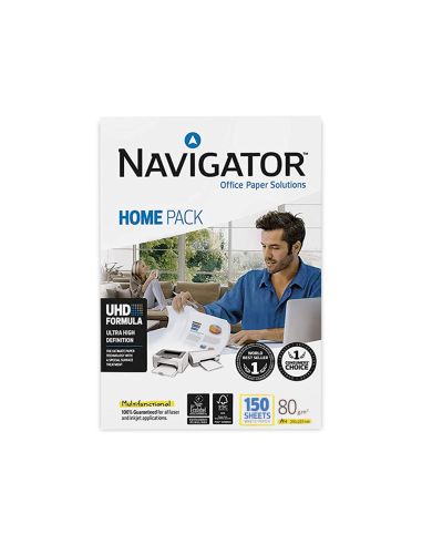 Papel Fotocopiadora Navigator Din A4 80 Gramos Paquete De 150 Hojas