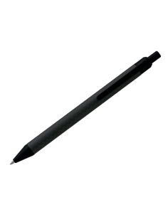 Boligrafo Belius Potsdam Negro Cuerpo Fibra Carbon Tinta Gel Azul En Estuche 2