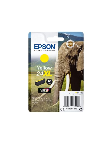Ink-Jet Epson Claria Photo Hd Ink Amarillo 24Xl