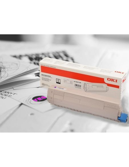 Toner Oki Laser 46471102 C823Dn Magenta 7000 Paginas