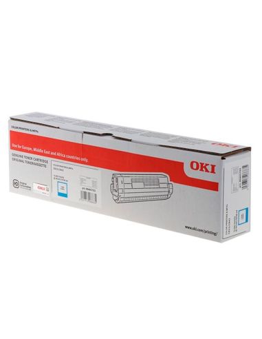Toner Oki Laser 46443103 C833 / C843 Cian 10000 Paginas|Libreriasalesiana