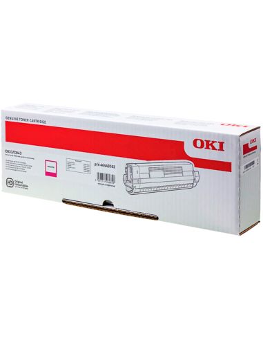 Toner Oki Laser 46443102 C833 / C843 Magenta 10000 Paginas
