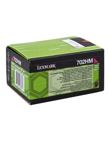 Toner Lexmark Laser 702Hme Cs310Dn / Cs410 Dn Magenta 3000 Paginas