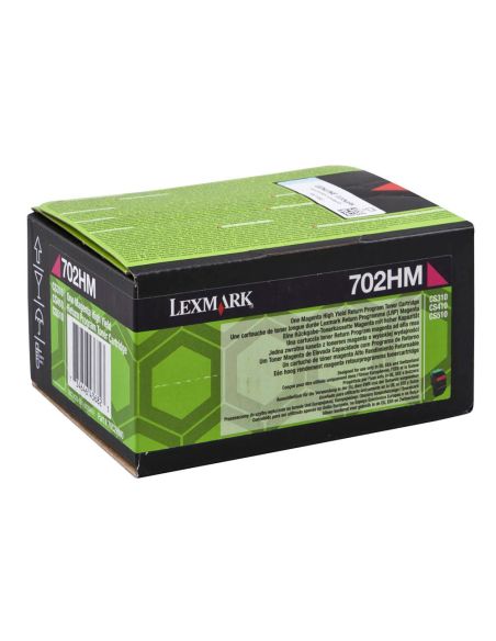 Toner Lexmark Laser 702Hme Cs310Dn / Cs410 Dn Magenta 3000 Paginas