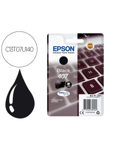Ink-Jet Epson 407L Clavier Wf-4745 Series Negro 2900 Paginas