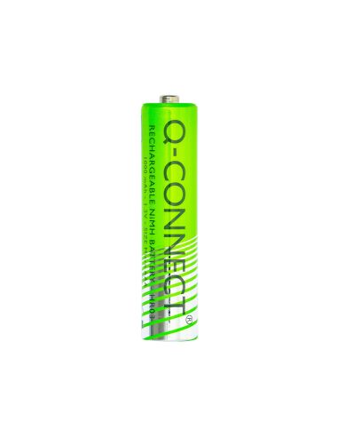 Pila Q-Connect Alcalina Aaa Recargable Blister De 2 Unidades