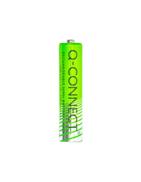 Pila Q-Connect Alcalina Aaa Recargable Blister De 2 Unidades