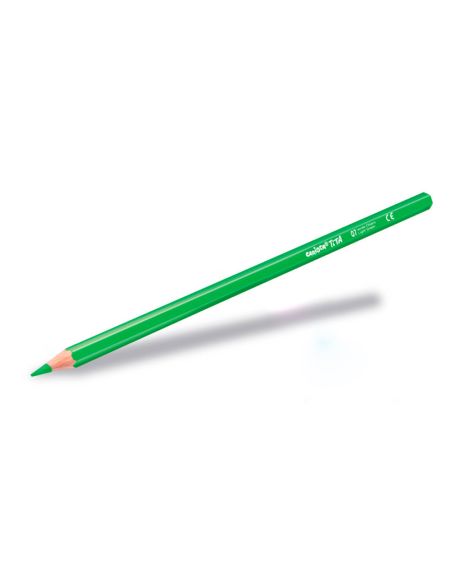 Lapices De Colores Carioca Tita Mina 3 Mm Tubo Carton 24 Colores Surtidos + Sacapuntas
