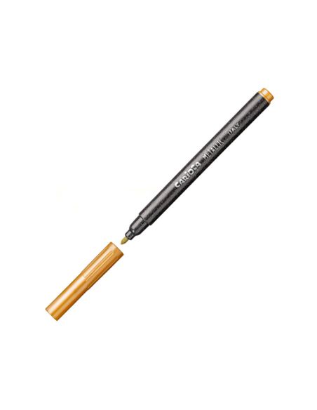 Rotulador Carioca Metallic Punta Fina Caja De 8 Unidades Colores Surtidos