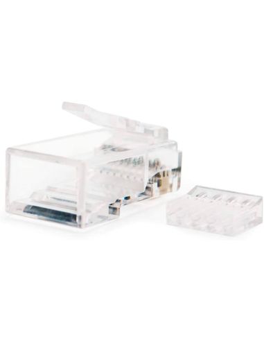 Conector Nanocable Rj45 8 Hilos Categoria 6