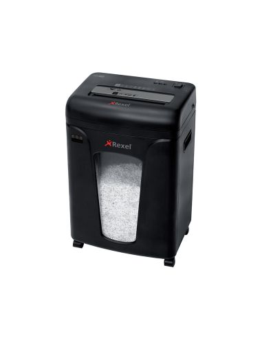 Destructora De Documentos Rexel Mercury Rem820 Capacidad 8 Hojas Micro Corte Destruye Grapas Clips Tarjeta