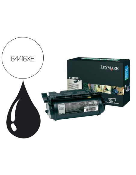 Toner Lexmark Laser T644 64416Xe Negro 32000 Paginas