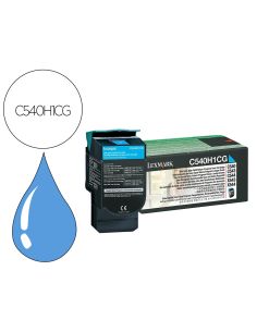 Toner Lexmark Laser C540H1Cg C540 / C543 / C544 / X543 / X544 Cian 2000 Paginas
