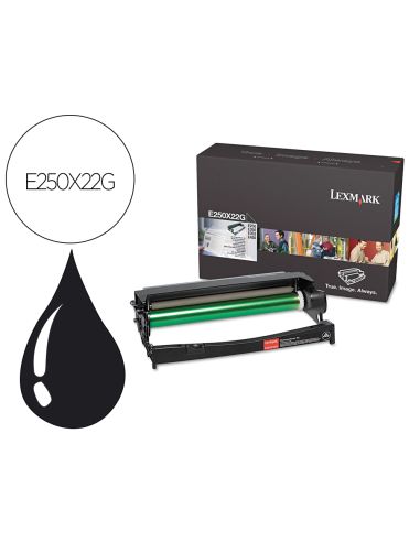 Tambor Lexmark E250X22G E250 / E350 / E352 / E450 Negro 30000 Paginas