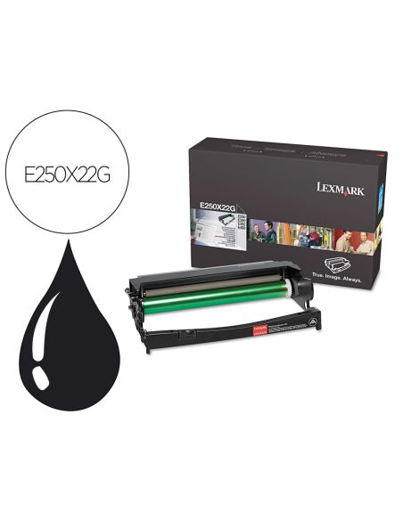 Tambor Lexmark E250X22G E250 / E350 / E352 / E450 Negro 30000 Paginas