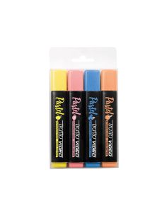 Rotulador Tratto Video Fluorescente Pastel Blister De4 Unidades Colores Surtidos 2
