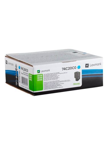 Toner Lexmark Laser 74C20C0 Cx725De / Cs720D E/ Cs725De Cian 3000 Paginas