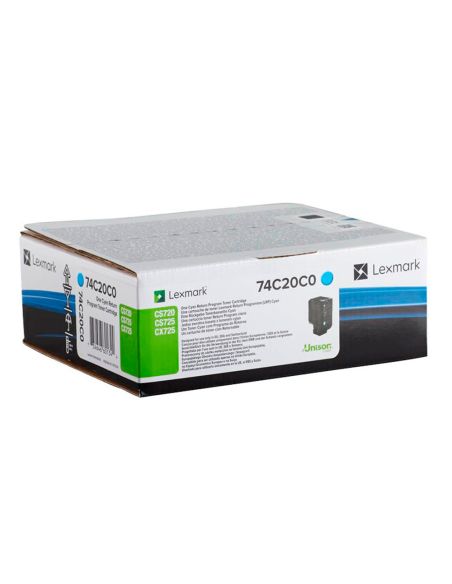 Toner Lexmark Laser 74C20C0 Cx725De / Cs720D E/ Cs725De Cian 3000 Paginas