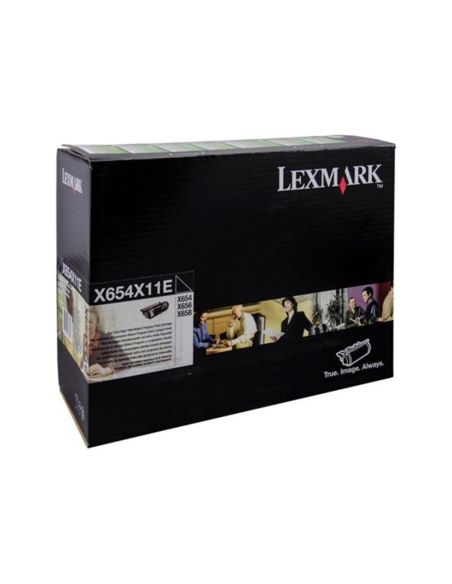 Toner Lexmark Laser X654X31E / X654De/ 654 / 656De / 658De Negro 36000 Paginas