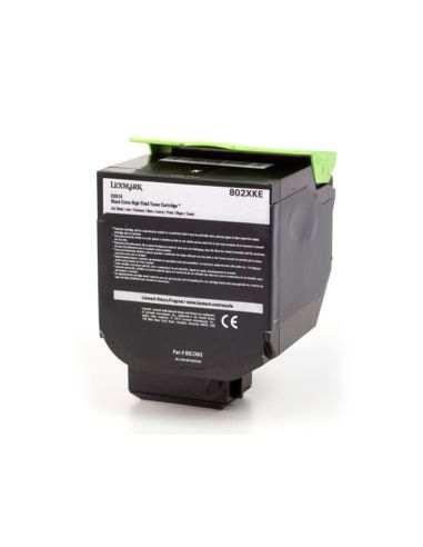 Toner Laser Lexmark 80C2Xke Negro 8000 Paginas
