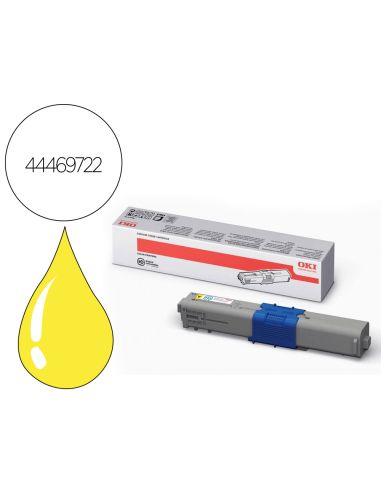 Toner Oki Laser Mc562/C511 Amarillo 5000 Paginas
