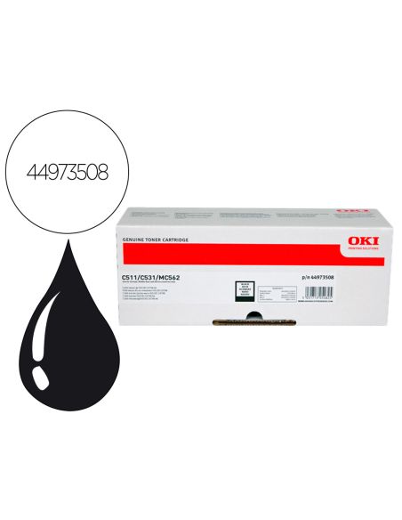 Toner Oki Laser Mc562 / C511 Negro 7000 Paginas