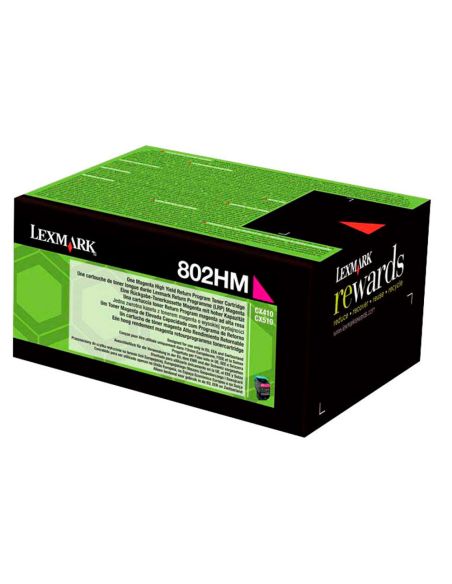 Toner Laser Lexmark 80C2Hme Magenta 3000 Paginas