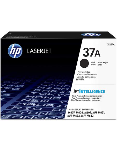 Toner Hp Laser 37A Cf237A Negro 11000 Paginas